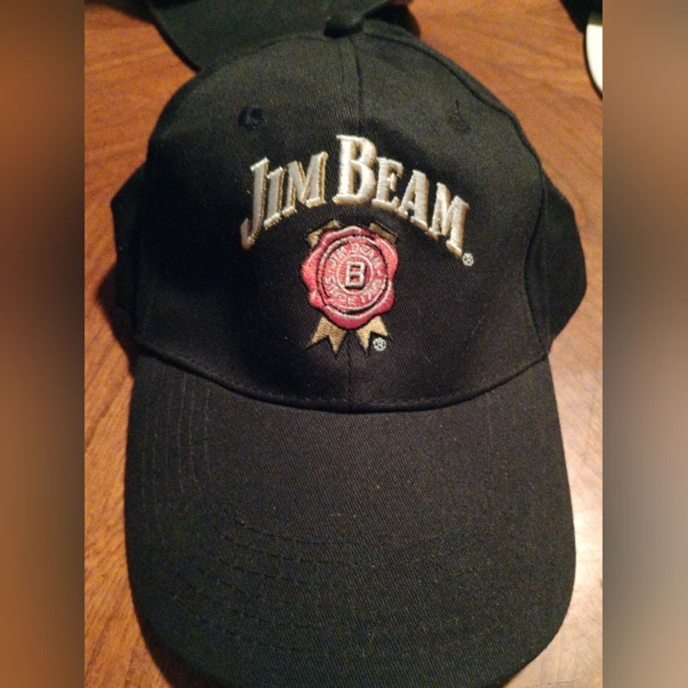 (0990) Jim Beam Black Baseball Cap.
